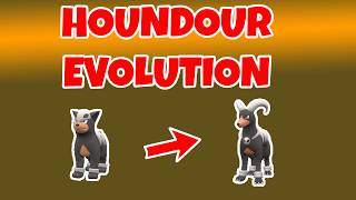 How to Evolve Houndour  Houndoom  Pokemon Scarlet amp Violet [upl. by Mayeda]