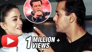 OMG Salman Khan Sings For Aishwarya Rai Bachchan  Bigg Boss 9 Launch [upl. by Nauqat]