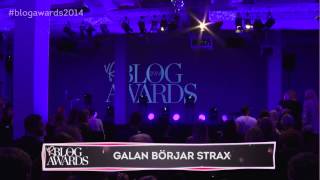 Veckorevyn Blog Awards 2014  TV4 [upl. by Eirol]