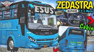 New ZEDASTRA BUS MOD For Bus Simulator Indonesia  Free Mod  New Bus Mod For Bussid  bussidmods [upl. by Wan]