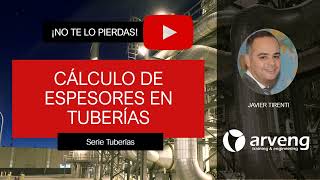 6 Cálculo de espesores en sistemas de tuberías [upl. by Inotna]