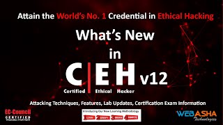 What’s New in Certified Ethical Hacker CEH v12  Know Everything about CEH v11 vs CEHv12 Lab Exam [upl. by Twitt]