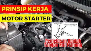 Prinsip Kerja Motor Starter [upl. by Eimyaj]