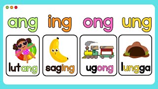 A BA KA DA Filipino Reading Lesson ang ing ong ung [upl. by Buffum]