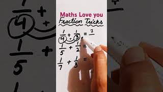 How to add the fractions when numerator is 1 maths math youtubeshorts ytshorts fraction [upl. by Edora151]