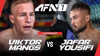 Viktor Mangs vs Jafar Yousifi  Full Fight  AFN 7 [upl. by Tomaso]