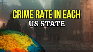 Crime Rate in Each US State [upl. by Aicnatsnoc]