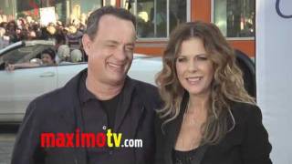 Tom Hanks and Rita Wilson at LARRY CROWNE LA Premiere [upl. by Yrak]