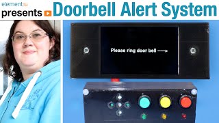 Modding a Wireless Doorbell with Raspberry Pi and ESP8266 [upl. by Anilat]