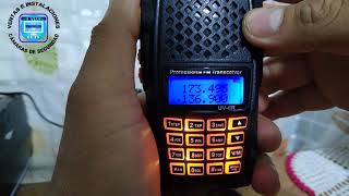 COMO ESCANEAR FRECUENCIAS EN VHF Y UHF CON BAOFENG UV6R [upl. by Raji133]