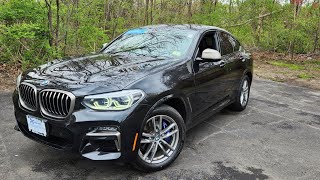 2020 BMW X4 M40i POV Test DriveReview [upl. by Nahum]