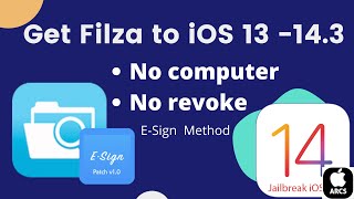 Filza iOS 14  How to Install Filza on ios 14 PlankFilza filza file manager on iphone amp ipad [upl. by Rhetta]