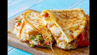 Shrimp quesadilla [upl. by Annecorinne]