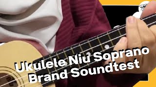 Terpesonaaa akuuu terpesonaa  UKULELE NIU SOPRANO BRAND SOUNDTEST [upl. by Aicirtak]