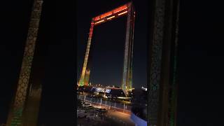 Dubai Frame Road viewdubaiframedubailifezabeelzabeelparkshortsshort [upl. by Aural]