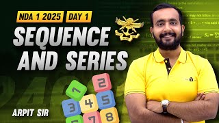 Free NDA Coaching  Yodha Batch  Sequence amp Series  Day 1  NDA 1 2025 [upl. by Cohette]