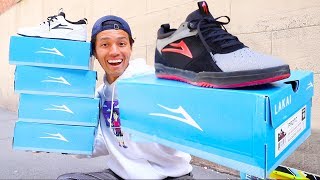 MASSIVE LAKAI SHOES UNBOXING  My Favorite Shoe Brand [upl. by Tawney]