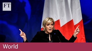 Le Pen kicks off French election campaign  World [upl. by Haret]