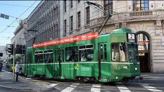 Tramverkehr in Basel am 6 September 2024  Straßenbahn Basel Schweiz [upl. by Amalberga]