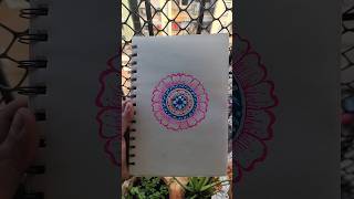 Day 100100 Days challenge of mandala art [upl. by Haissem]