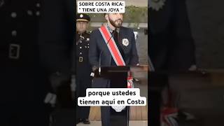 Presidente nayibbukele en visita a Costa Rica 🇨🇷 Noticias BreakingNews Nayib Bukele Shorts [upl. by Geesey]