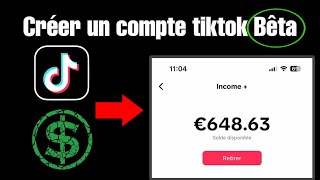 Comment Créer un Compte TikTok Bêta en Afrique sans VPN Nouvelle méthode [upl. by Enyahs]