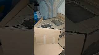 diy house using cardboard shorts [upl. by Leschen929]