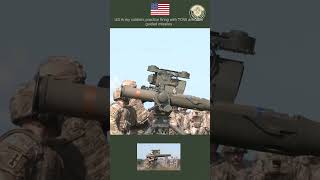 US Army soldiers practice firing with TOW antitank guided missiles army [upl. by Letnuahc]