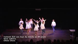 Callesol fait son tour du monde en 80 jours  Salsa cubaine [upl. by Zoe]