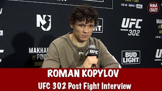 Roman Kopylov Hoping for top 15 fight next amp win over Cesar Almeida at UFC 302 [upl. by Aicetal217]