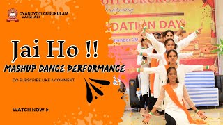 JAI HO MIX MASHUP PATRIOTIC DANCE PERFORMANCE  Gyan Jyoti Gurukulam Vaishali [upl. by Ahsenor]