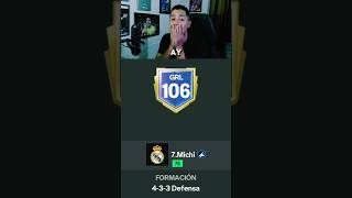 LA MEJOR PLANTILLA DE FC MOBILE 24 fifa fotball footballgame fcmobile [upl. by Ialocin]