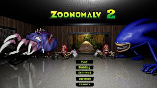 Zoonomaly 2 Official Teaser Full Game Play  Zookeeper vs Sonic Blue Hippo Zoochosis Parasite [upl. by Nolrak286]