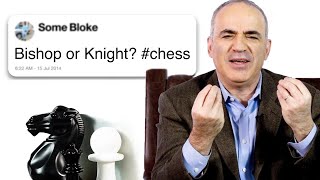 Garry Kasparov Answers Chess Questions From Twitter  Tech Support  WIRED [upl. by Spalla709]