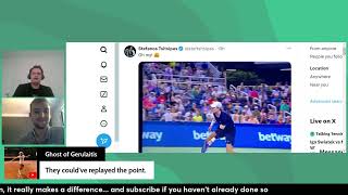 Cincinnati Jack Draper match point controversy in win over Felix AugerAliassime  whos to blame [upl. by Ilarin]