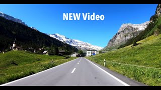 Klausenpass Switzerland  Full Lenght Car Ride in 4K [upl. by Jennette780]