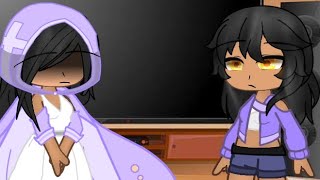 My inner demons and  react to Aphmau 12 [upl. by Annoerb430]