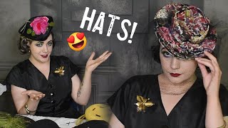 1940s Hats  A Collections Management Update [upl. by Ecirtap129]