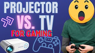 TV vs Projector for Gaming [upl. by Tsui]