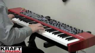 Kraft Music  Nord Stage EX Stage Piano Demo with Chris Martirano [upl. by Ailecra]