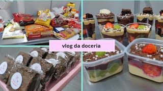 vlog da doceria produção de doces mudanças inauguração da confeitaria [upl. by Couq891]