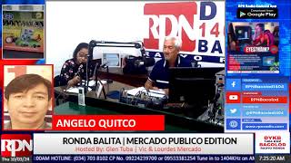 RADYO RONDA BALITA  MERCADO PUBLICO EDITION  OCT32024 [upl. by Ellicec527]