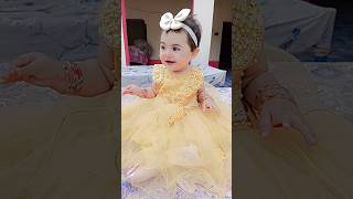 Wedding Frock Style Dress 🥰 song punjabi musiccute babyyoutubeshortytshortsvideo [upl. by Asillim]