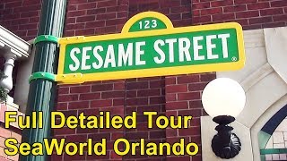 Sesame Street at SeaWorld Orlando FULL TOUR wSpecial OneTime Muppet Welcome Characters Rides [upl. by Silenay]