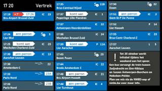 NMBS EMMA  Antwerpen CentraalAnvers Central NL [upl. by Ahsiliw]