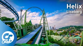 Helix front seat onride 5K POV 60fps Liseberg [upl. by Htebazile150]