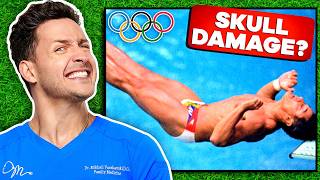 Doctor Reacts To Olympics Injuries [upl. by Milena]