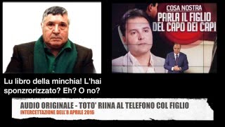 An0n1ma Intercettazioni 4Totò Riina chiama suo figlio dopo Porta a Porta [upl. by Chappy]