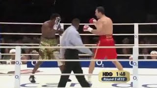 Wladimir Klitschko vs Chris Byrd II  Highlights Byrd is Massacred [upl. by Mohr579]