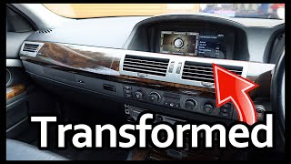 BMW 7 SERIES IDRIVE RETROFIT [upl. by Summers]